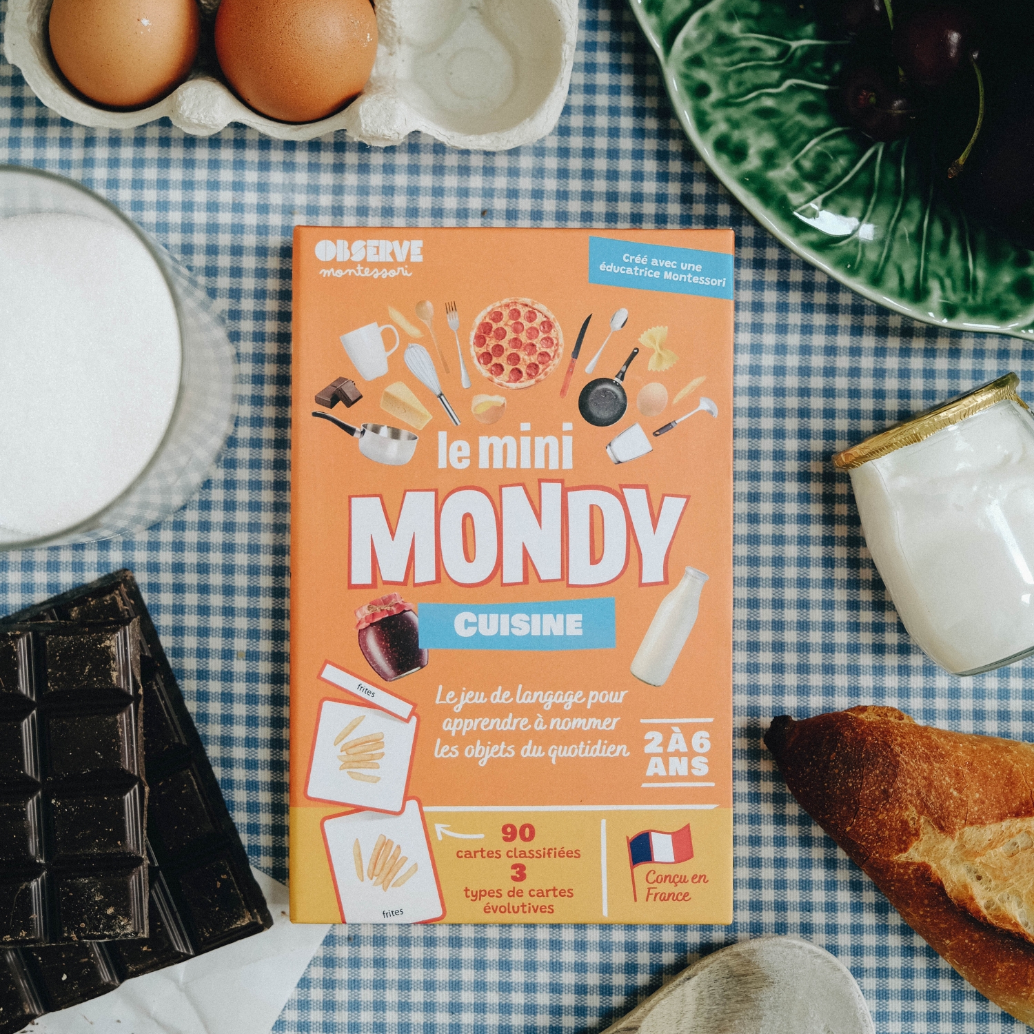 Coffret Mini Mondy (jeu de langage autour de la cuisine) (Observe Édition) - Image 1