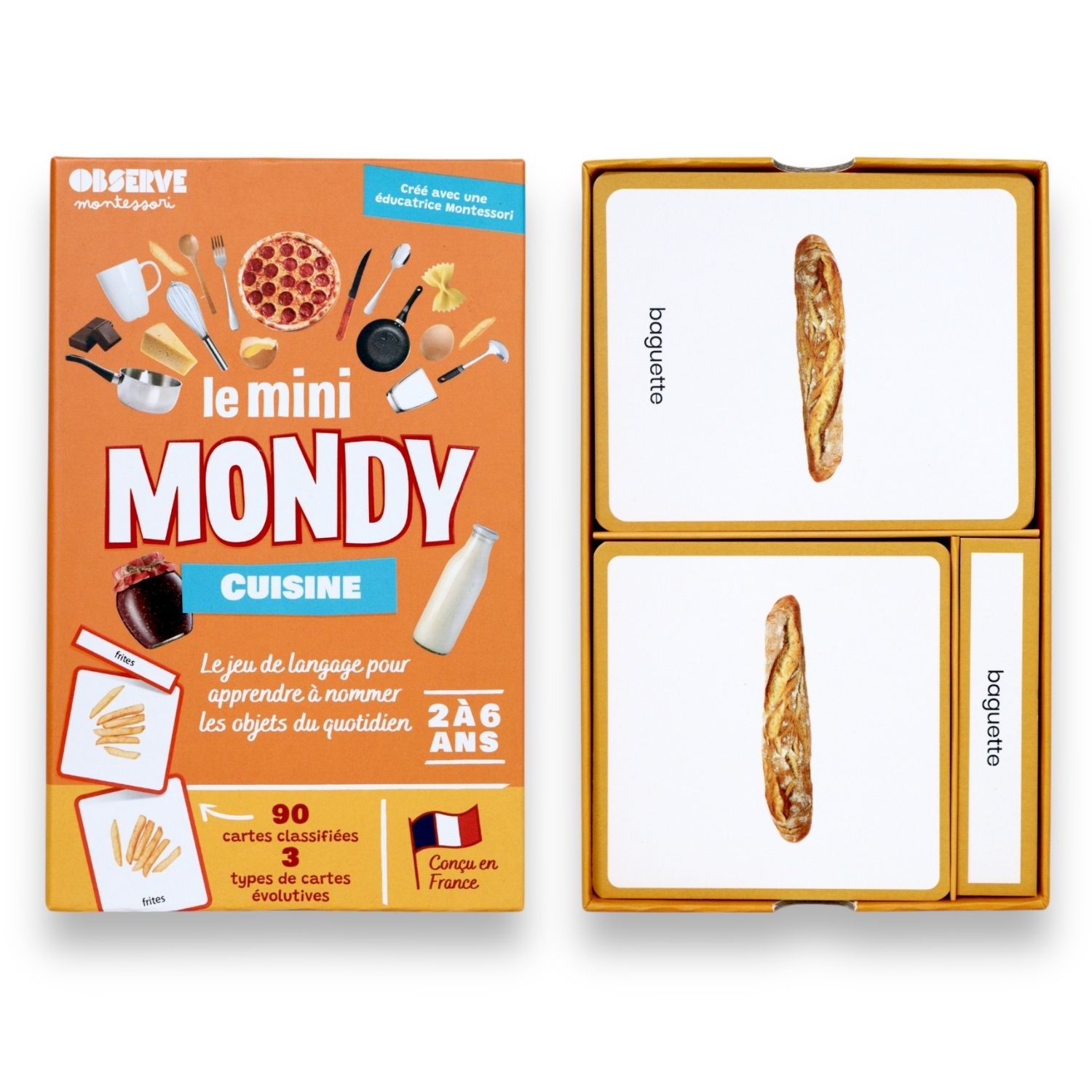Coffret Mini Mondy (jeu de langage autour de la cuisine) (Observe Édition) - Image 3