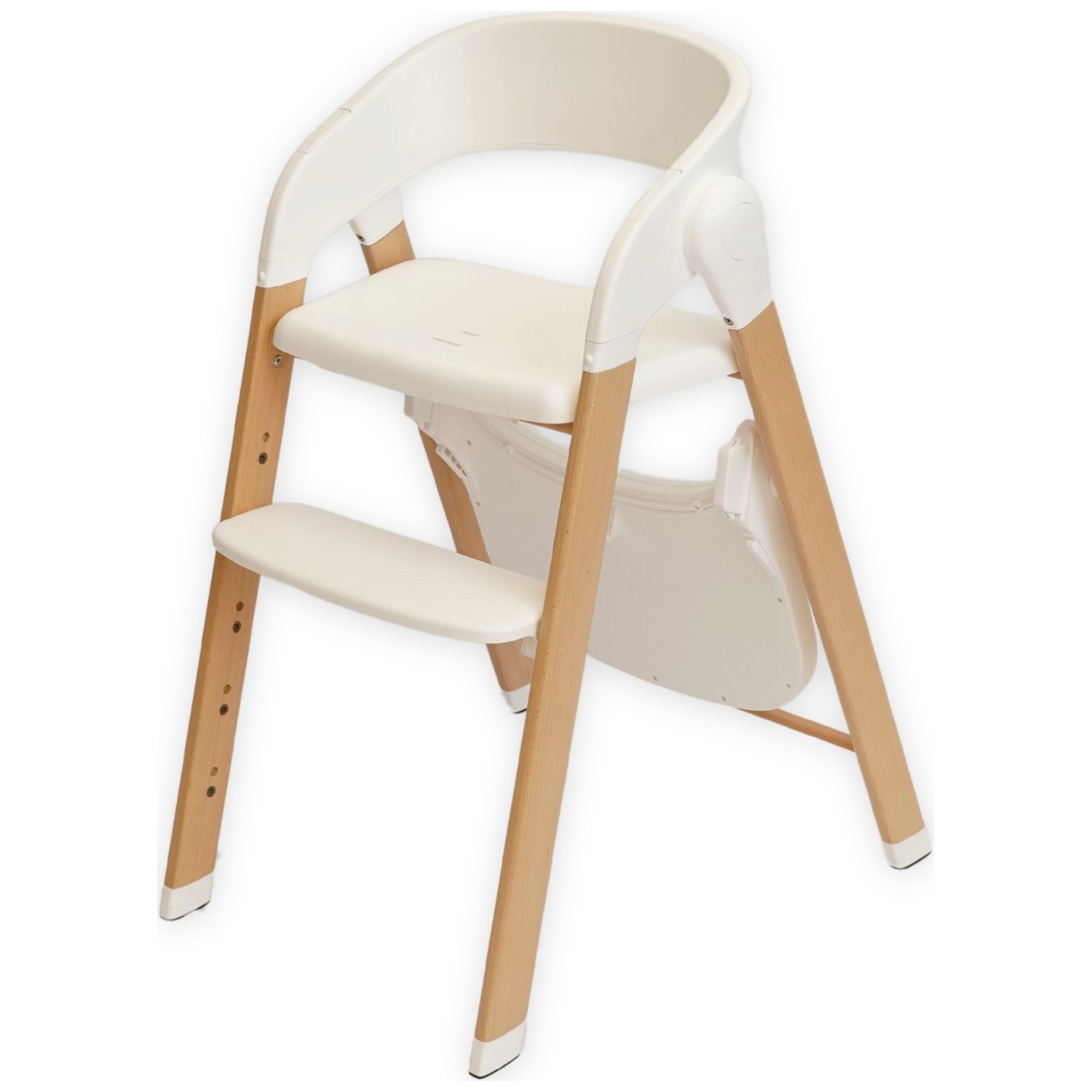 Chaise haute évolutive Grow With Me Pure white (Bo Jungle) - Image 6