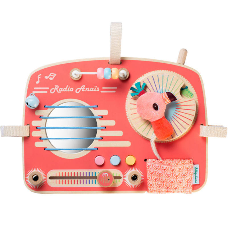 Panneau d'activités Radio Anaïs le flamant rose (Lilliputiens) - Image 2