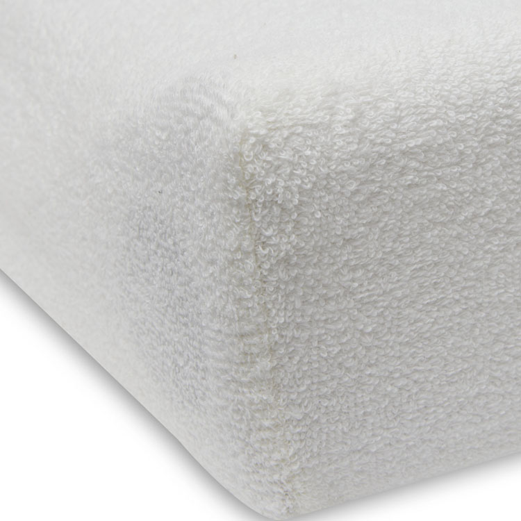 Lot de 2 housses de matelas à langer éponge Ivory-Nougat (50 x 70 cm) (Jollein) - Image 3