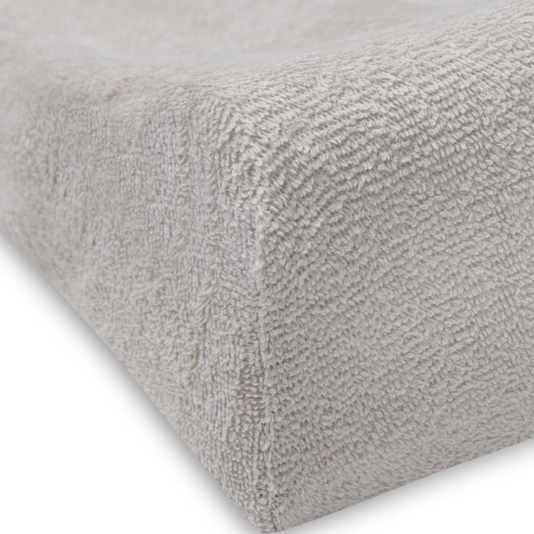 Lot de 2 housses de matelas à langer éponge Ivory-Nougat (50 x 70 cm) (Jollein) - Image 4