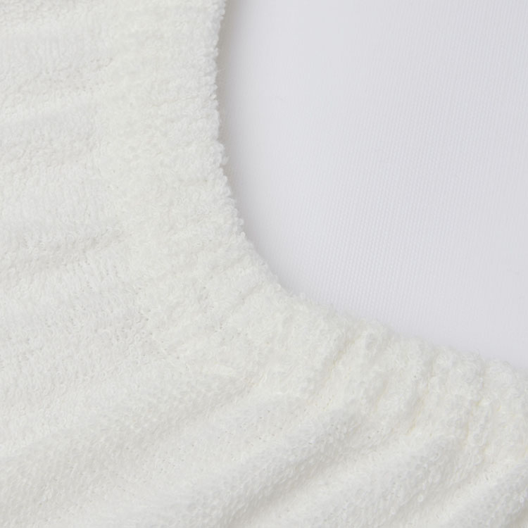 Lot de 2 housses de matelas à langer éponge Ivory-Nougat (50 x 70 cm) (Jollein) - Image 5