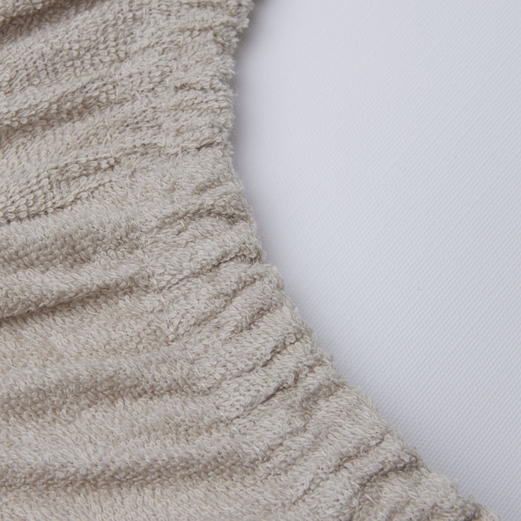 Lot de 2 housses de matelas à langer éponge Ivory-Nougat (50 x 70 cm) (Jollein) - Image 6