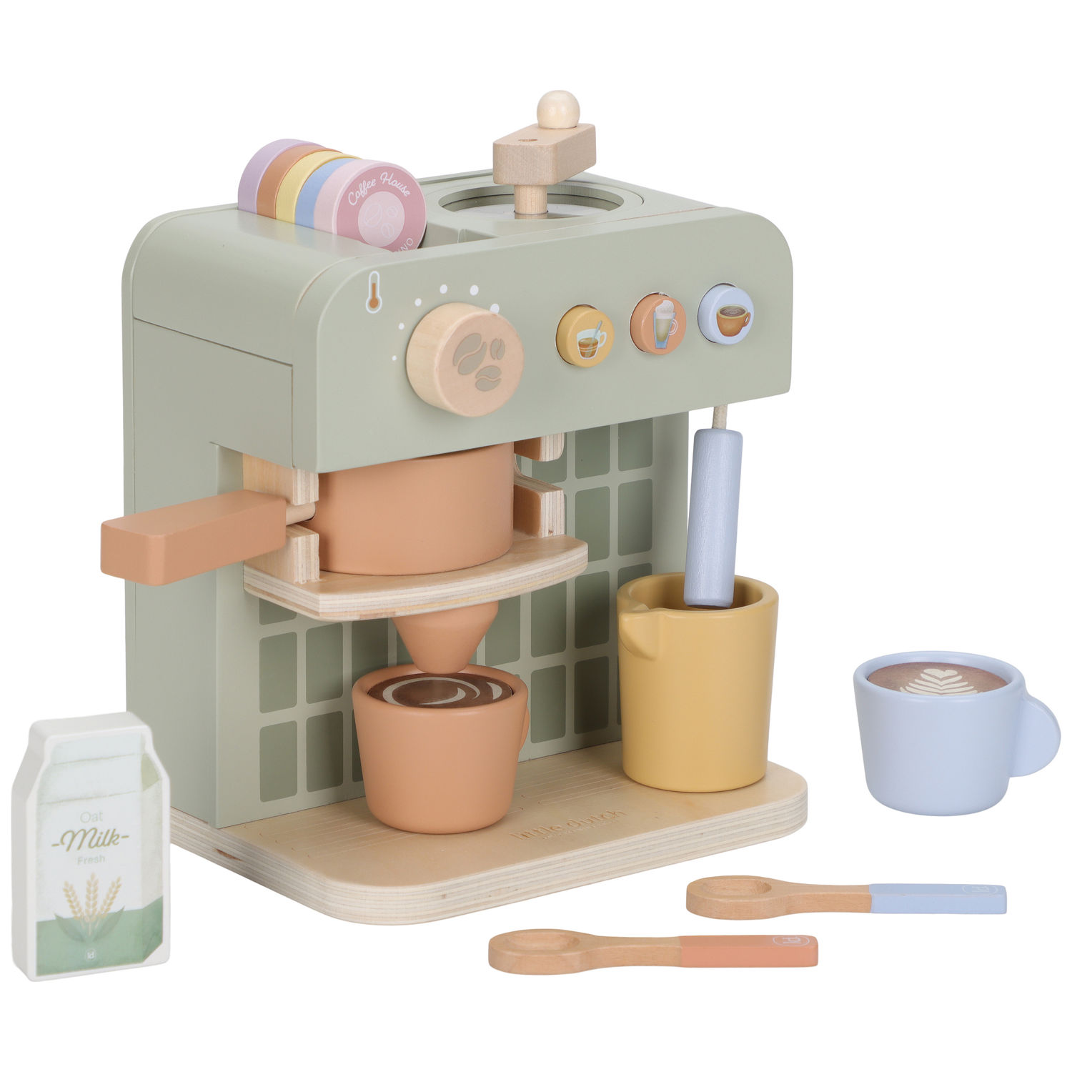 Little Dutch - Machine à café en bois FSC