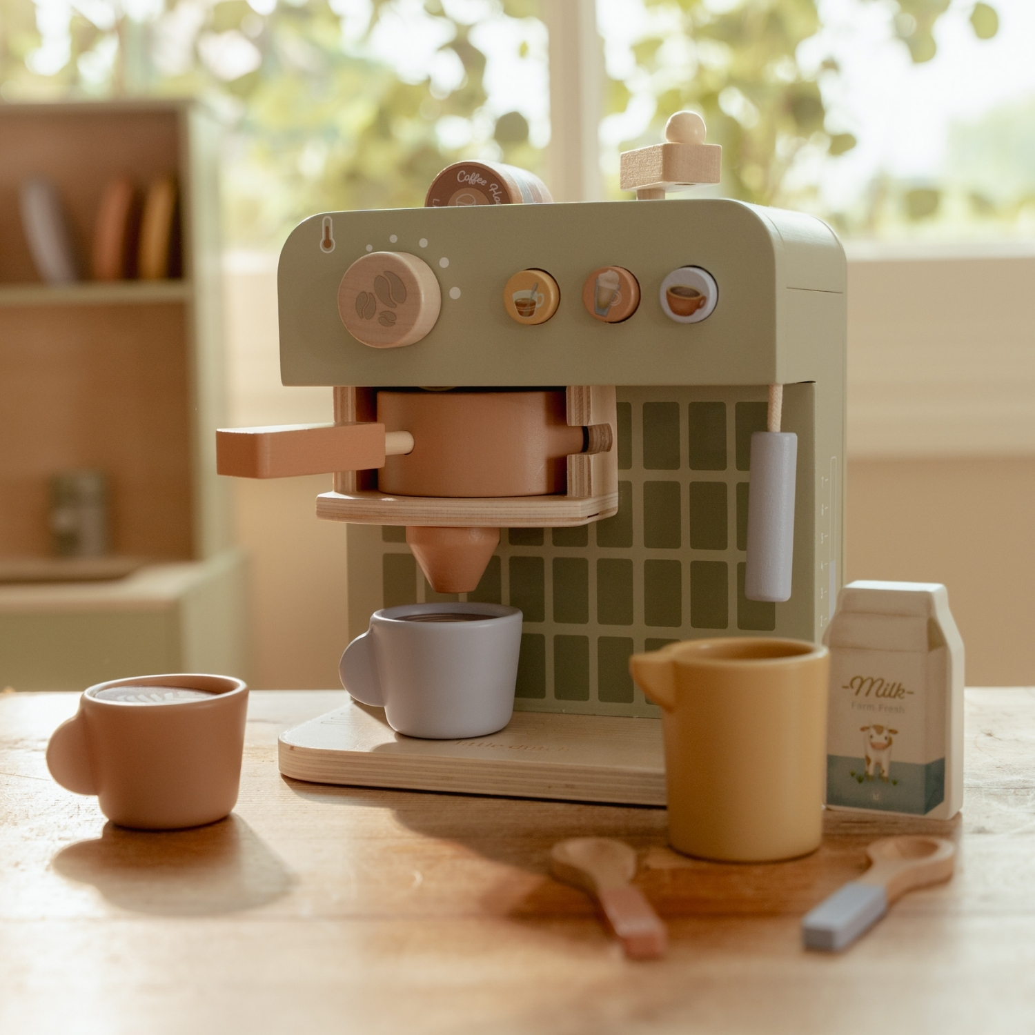 Machine à café en bois FSC (Little Dutch) - Image 4