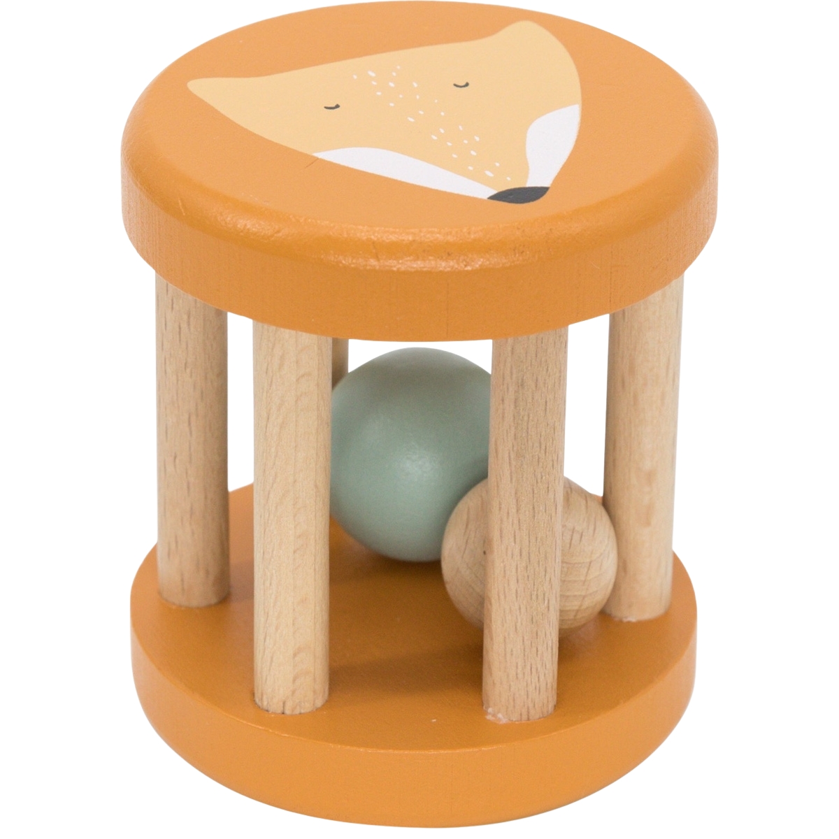 Trixie - Hochet roulant en bois Mr. Fox