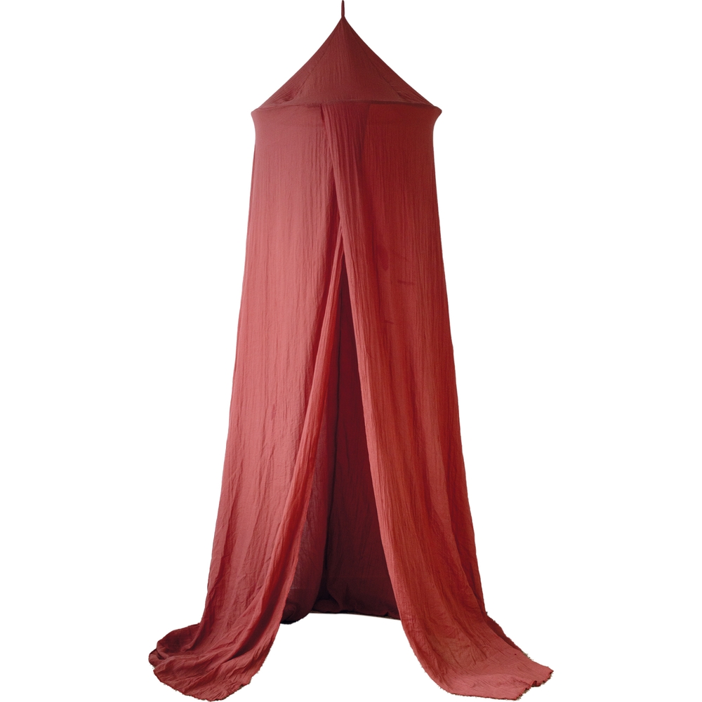 Trois Kilos Sept - Ciel de lit Terracotta (260 cm)