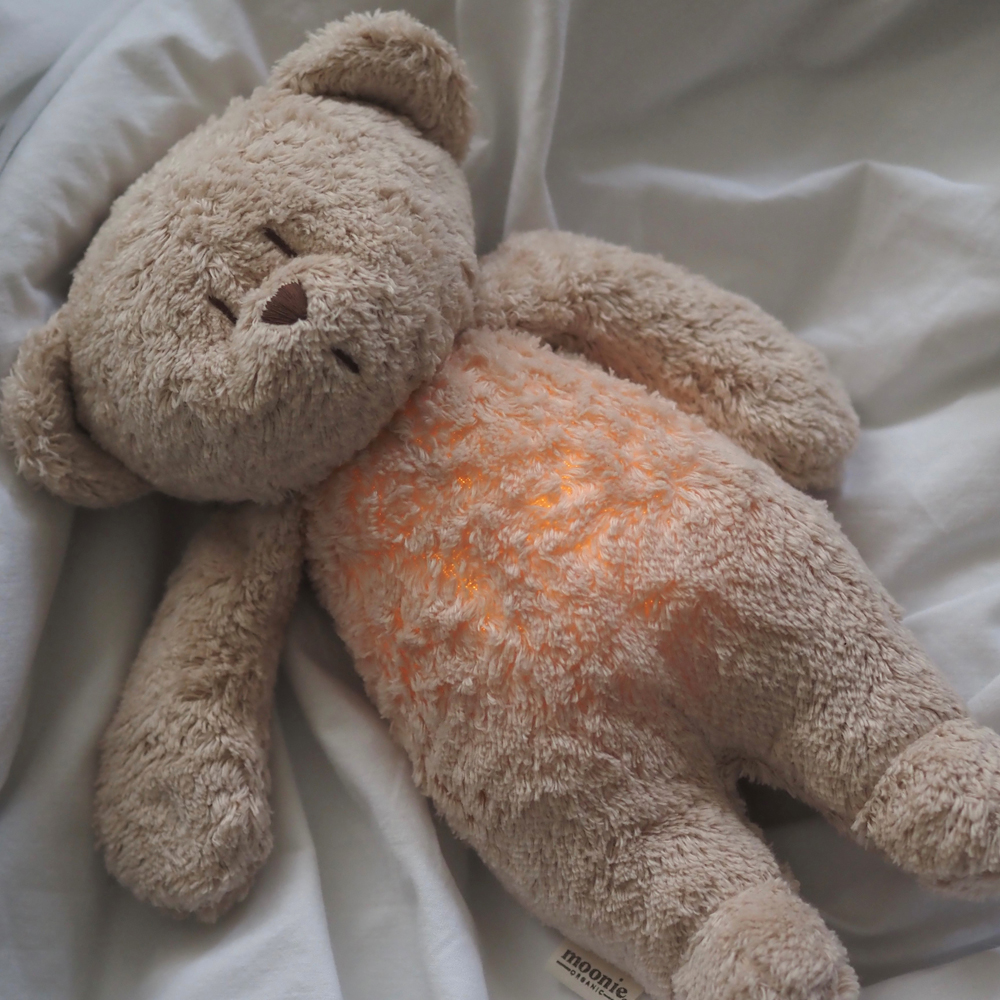 Peluche veilleuse Ours sable (Moonie) - Image 5
