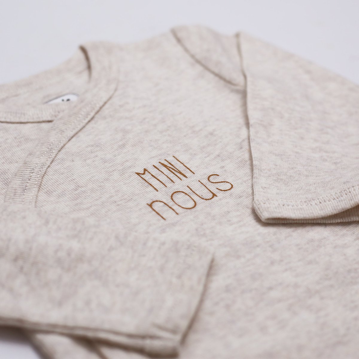 Lot de 2 bodies Mini Nous (1 mois) (Trois Kilos Sept) - Image 1
