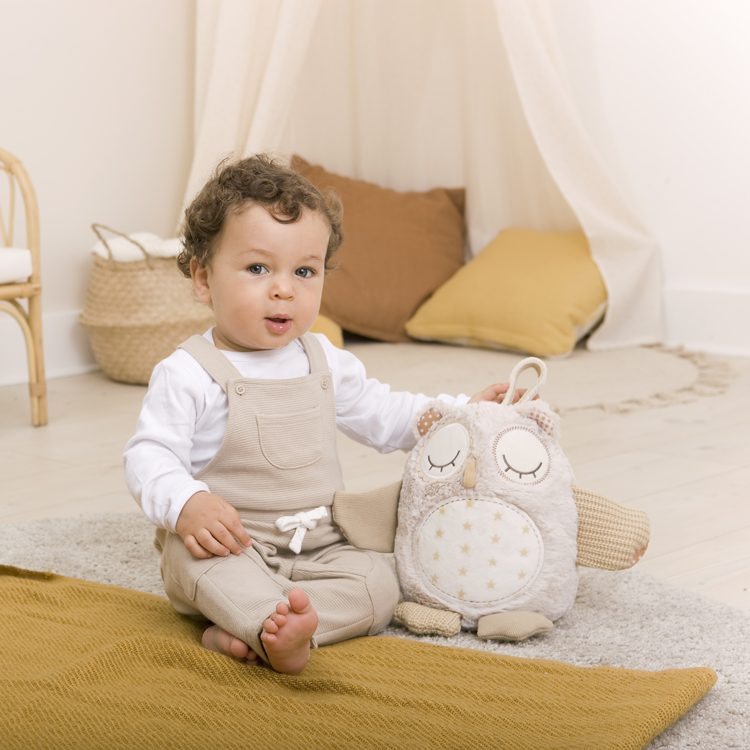 Peluche musicale bruit blanc hibou rêveur Smart Sensor (Cloud B) - Image 6
