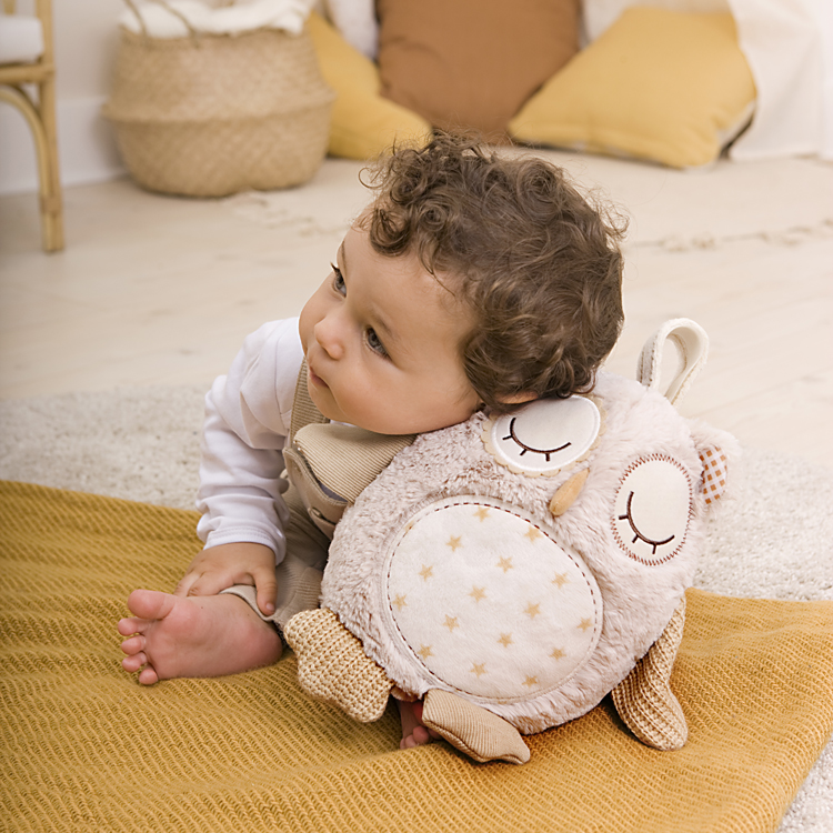 Peluche musicale bruit blanc hibou rêveur Smart Sensor (Cloud B) - Image 7
