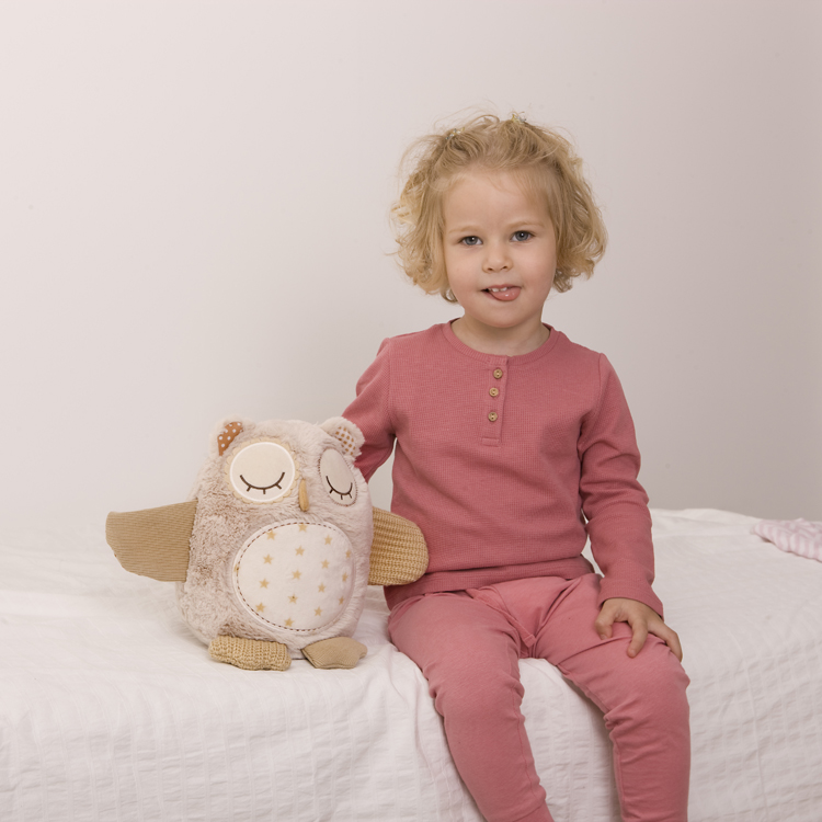 Peluche musicale bruit blanc hibou rêveur Smart Sensor (Cloud B) - Image 8