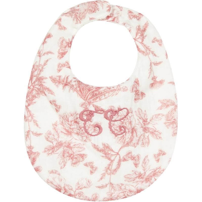 Bavoir à pression Toile de Jouy (taille 1) (Tartine et Chocolat) - Image 1