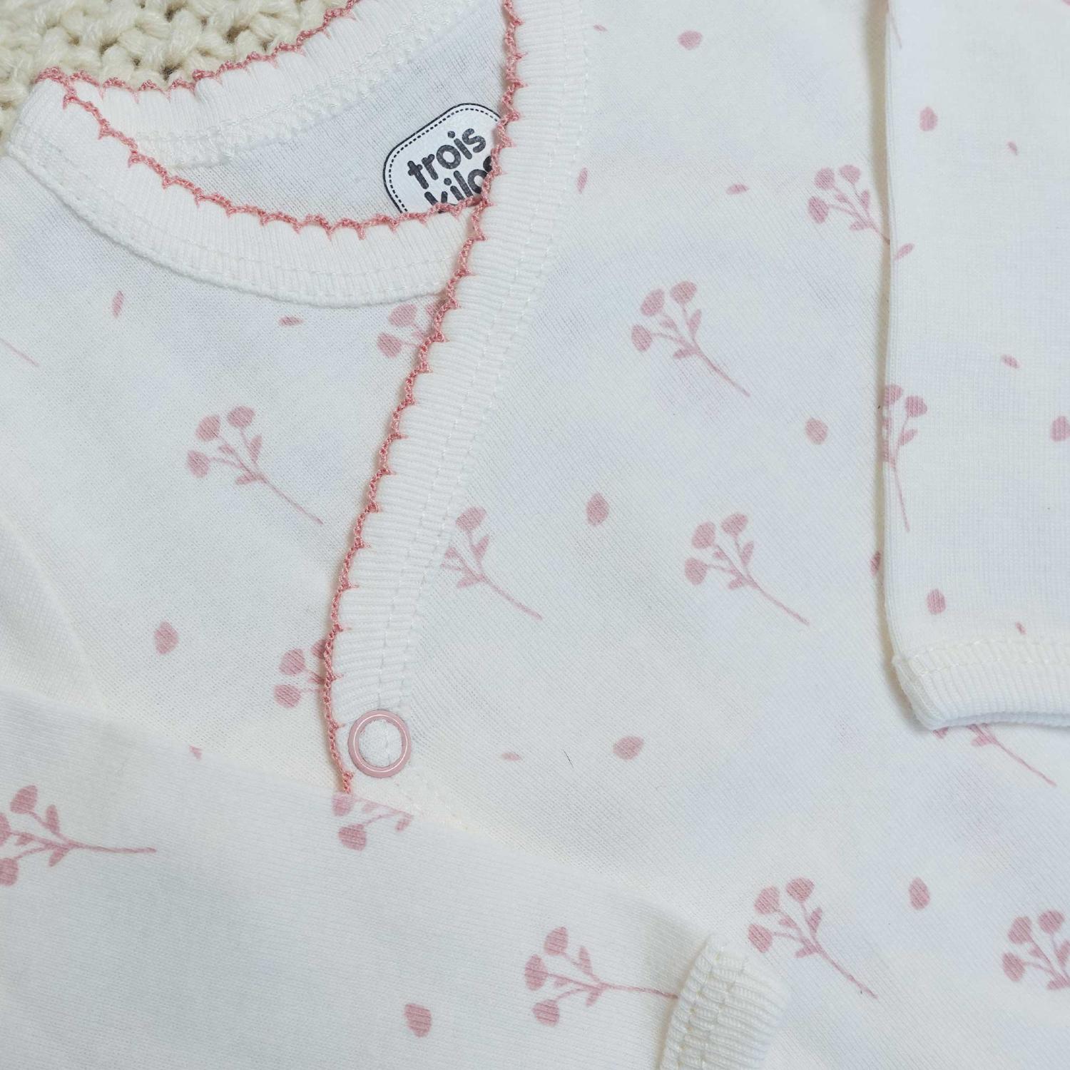 Kit de naissance Floral 6 pièces (1 mois) (Trois Kilos Sept) - Image 4
