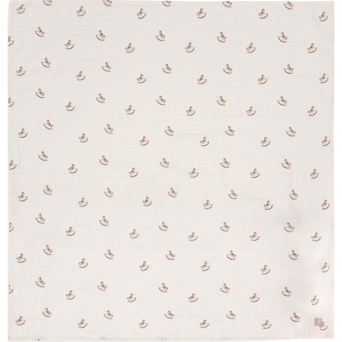 Lot de 2 maxi-langes en coton Nostalgic Ride (115 x 115 cm) (Jollein) - Image 7