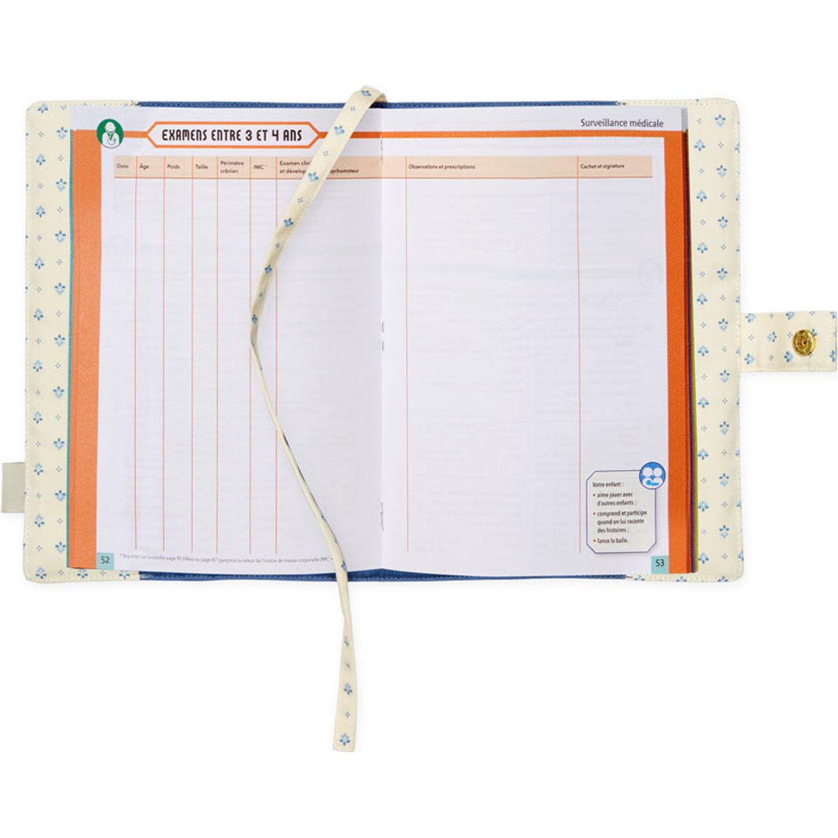 Protège carnet de santé Capri (Cam Cam Copenhagen) - Image 1