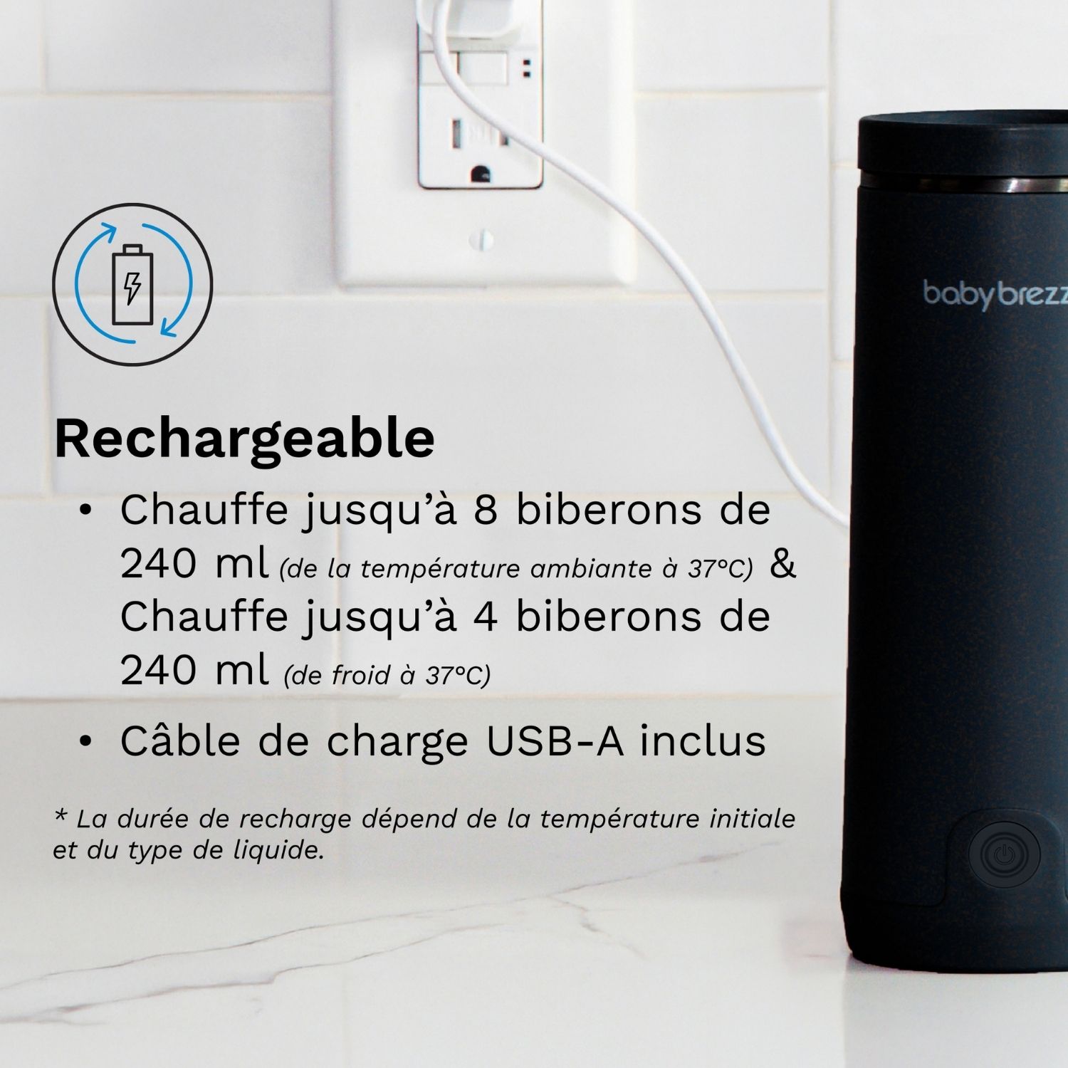 Chauffe biberon nomade Super Fast Warmer (Baby Brezza) - Image 8