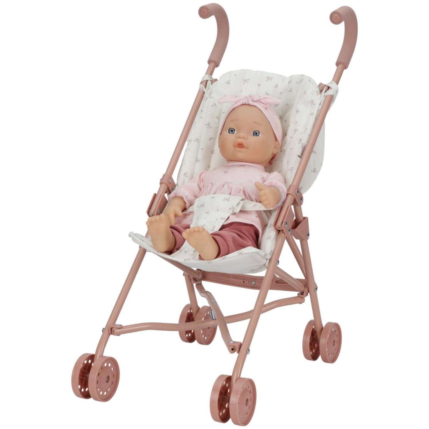 Poussette pour poupée en métal White Meadows (Little Dutch) - Image 7