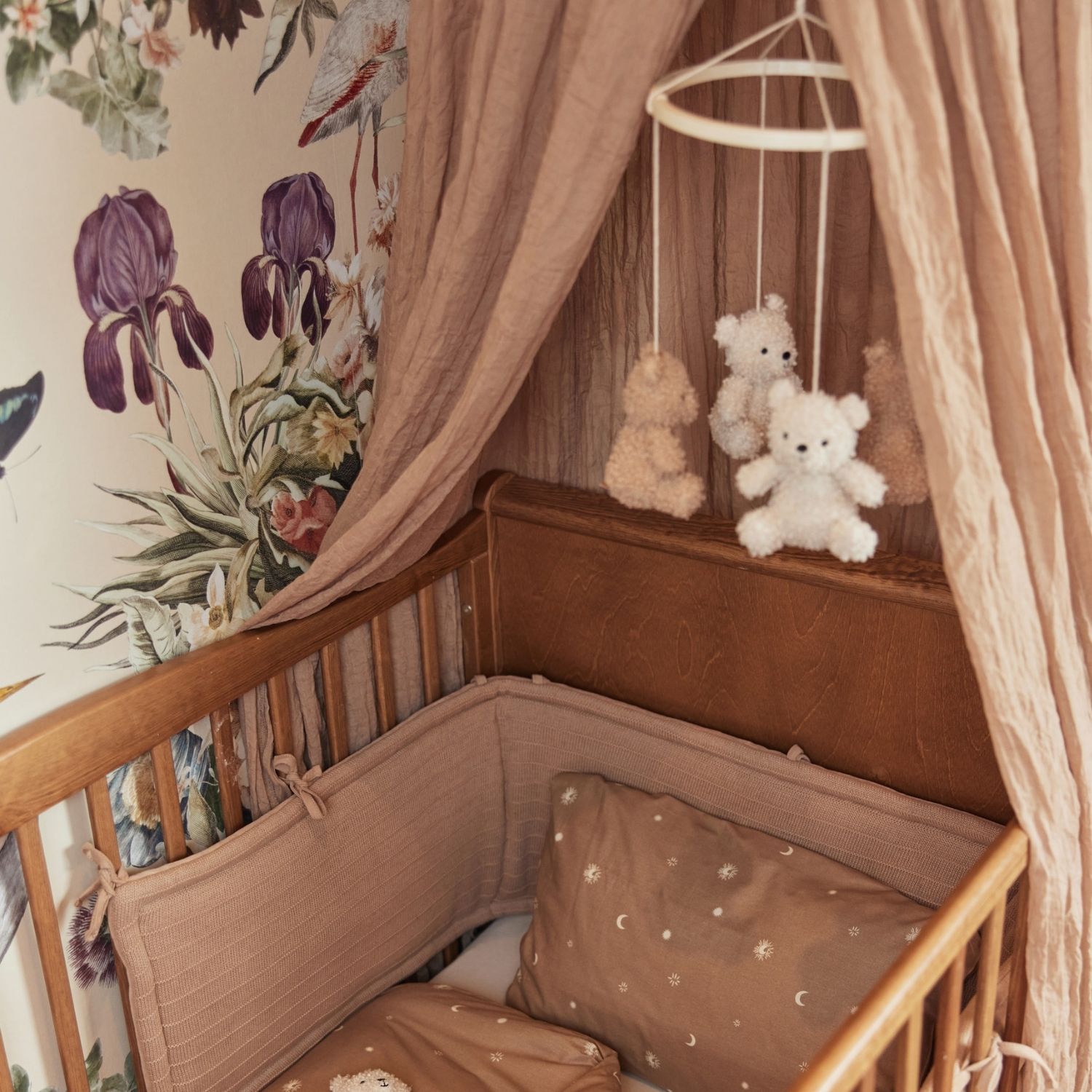 Mobile bébé Teddy Bear Natural-Biscuit (Jollein) - Image 3