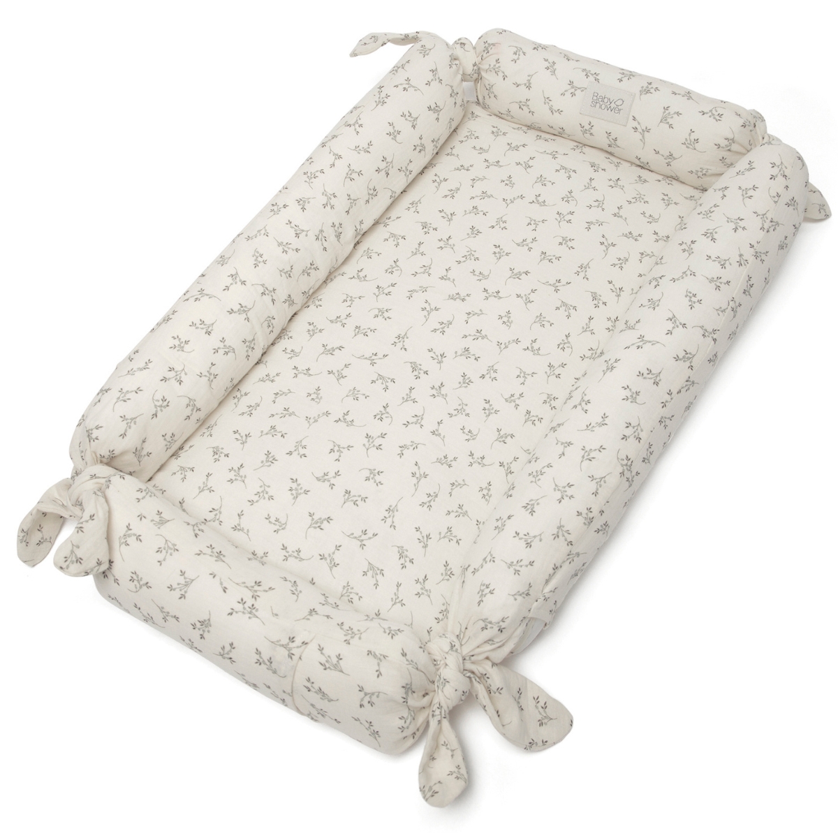 Réducteur de lit Olive Bloom (Babyshower) - Image 1
