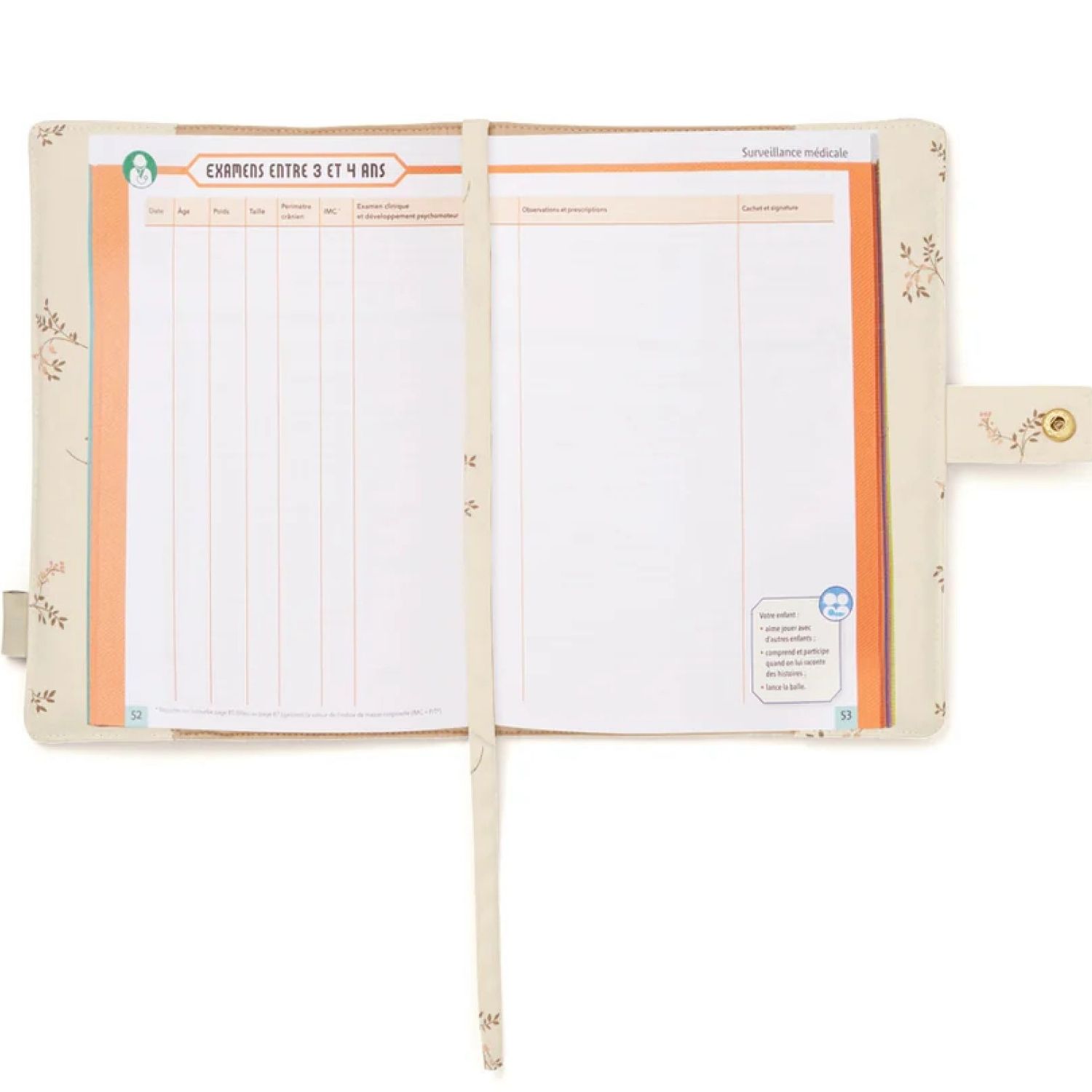 Protège carnet de santé Ashley (Cam Cam Copenhagen) - Image 1