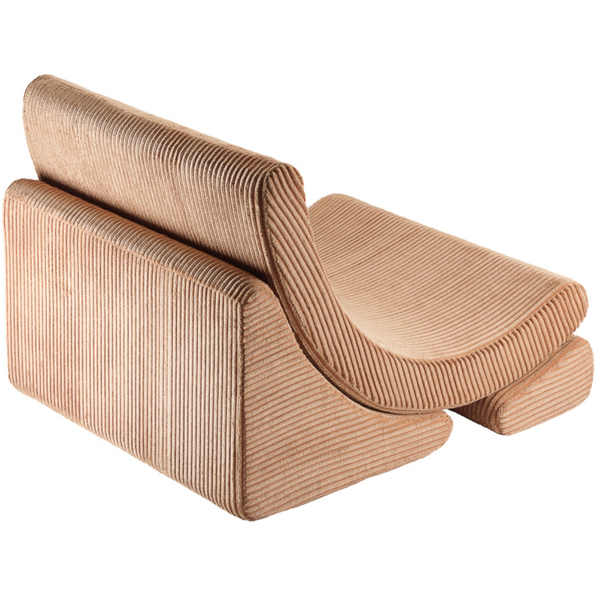 Fauteuil Moon Toffee velours côtelé (Wigiwama) - Image 6