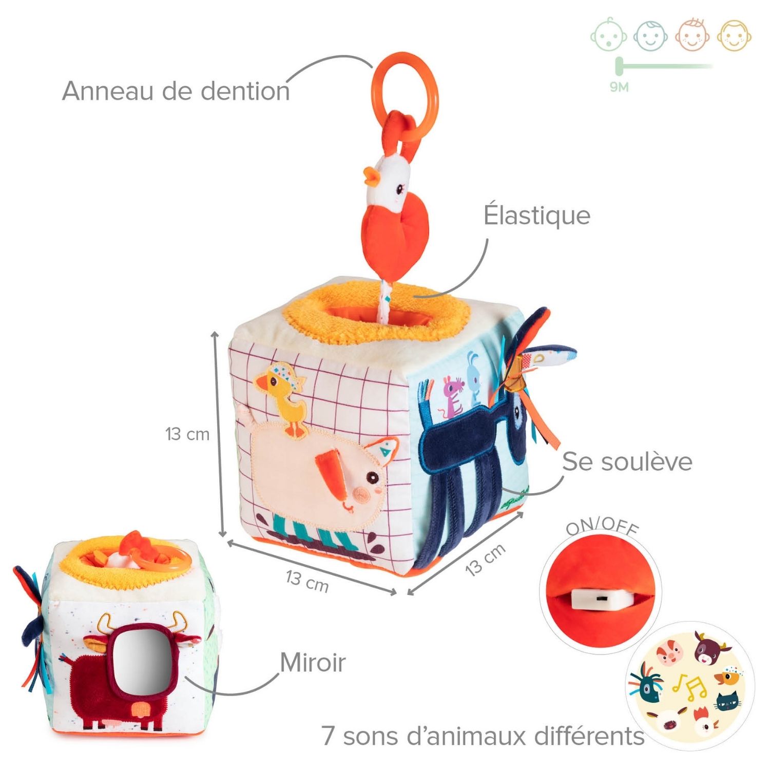 Cube d'activités Ferme (Lilliputiens) - Image 9