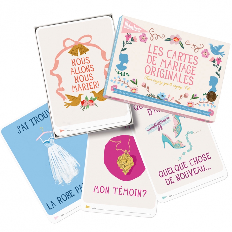 Cartes photos souvenirs de mariage (Milestone) - Image 3