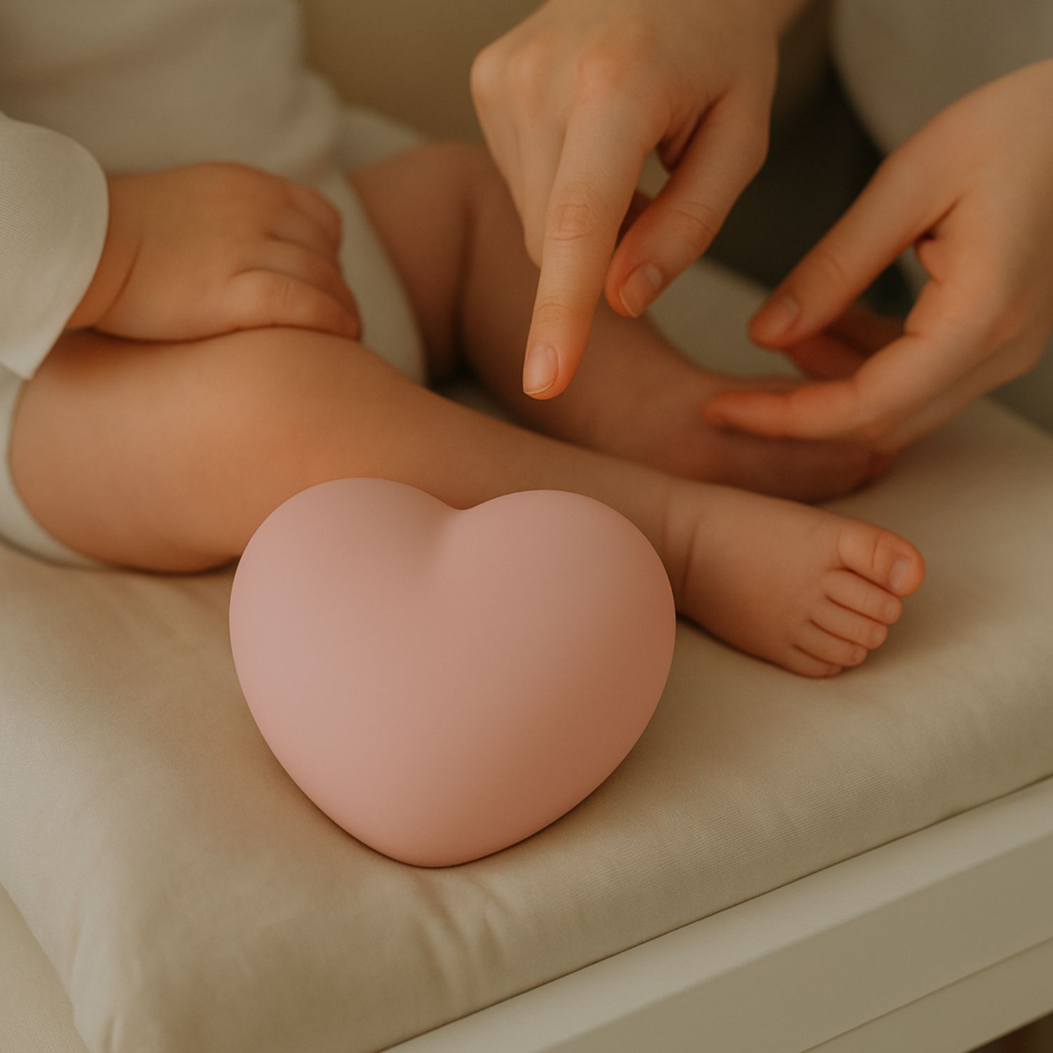 Veilleuse d’allaitement Ruby vieux rose (FLOW) - Image 4