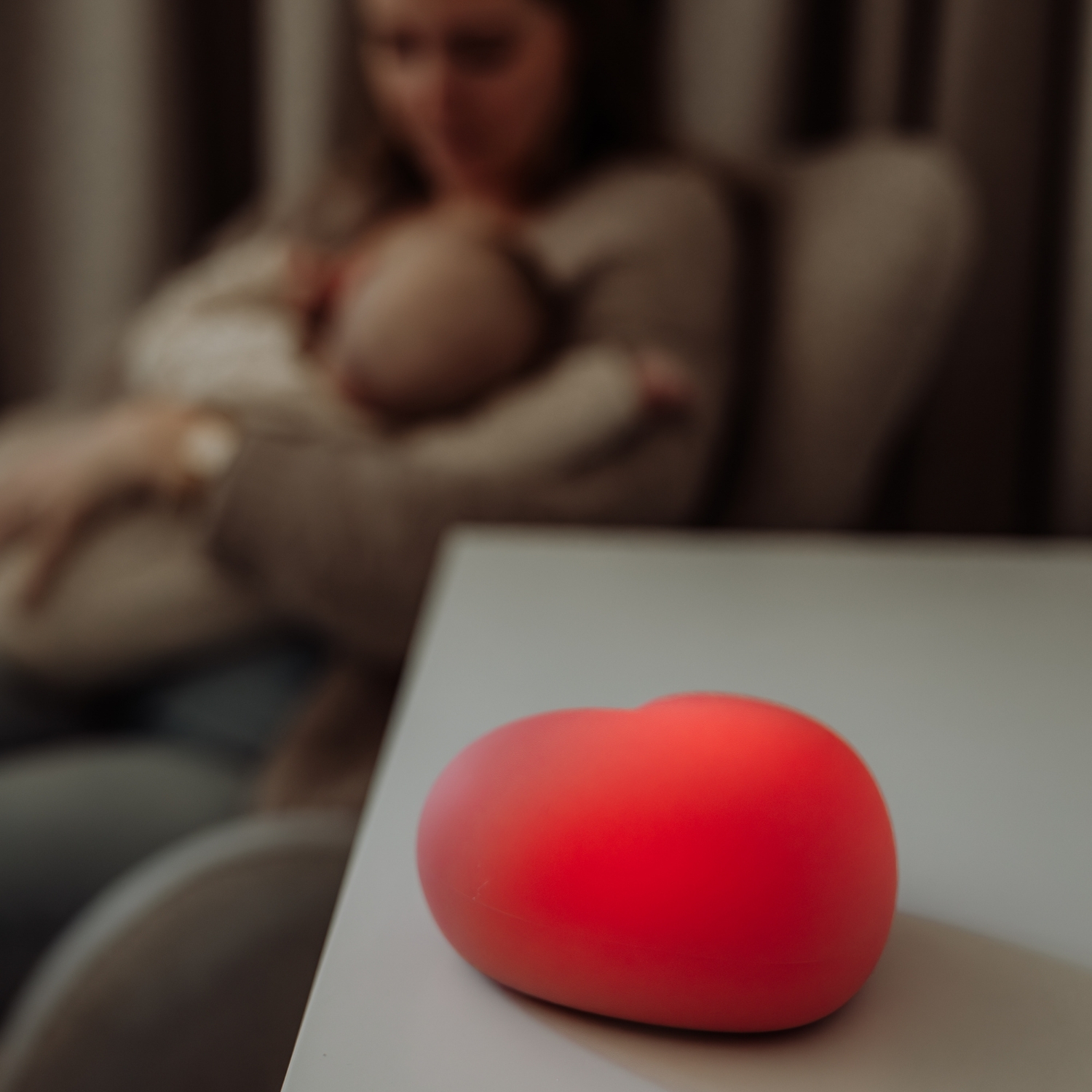 Veilleuse d’allaitement Ruby vieux rose (FLOW) - Image 5