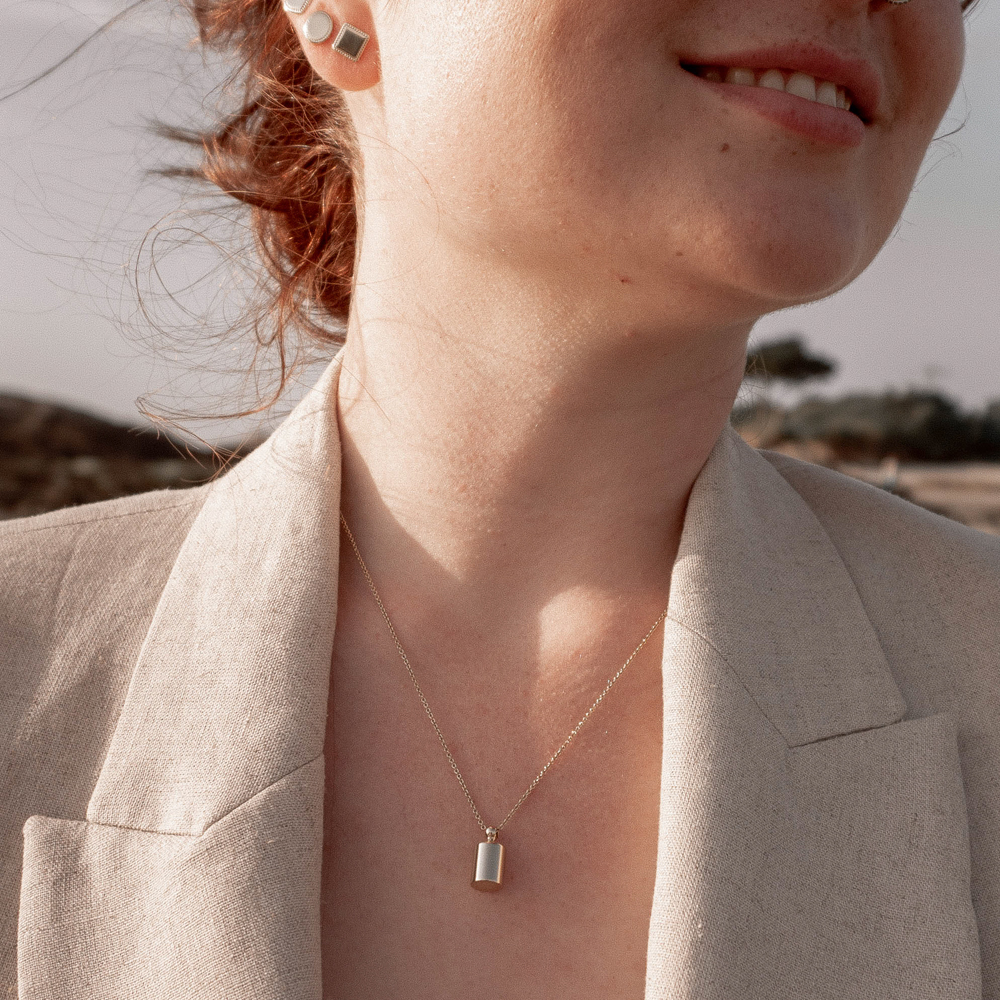 Pendentif personnalisable plaqué or jaune (Mon Petit Poids) - Image 5