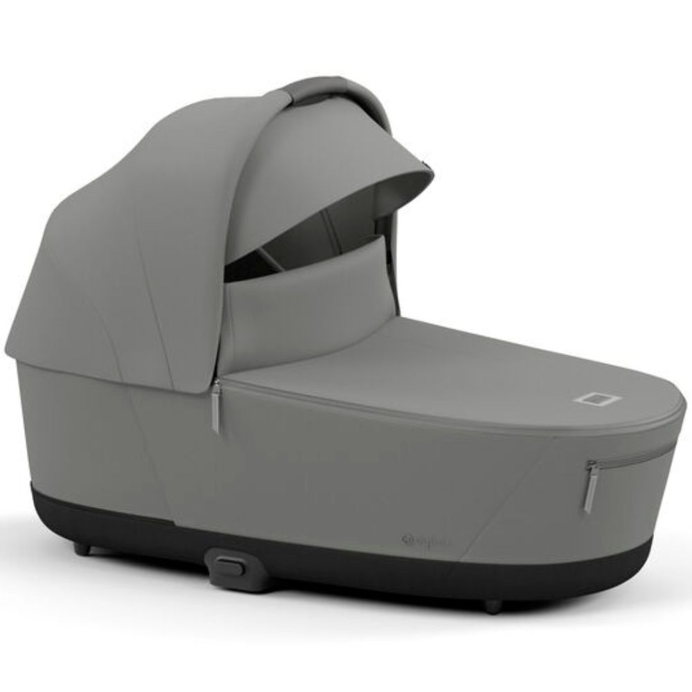 Nacelle Luxe pour Poussette Priam 4 et e-Priam 2 - Mirage Grey (Cybex) - Image 1