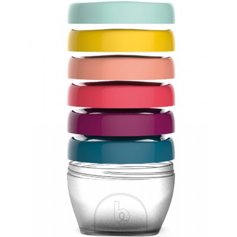 Lot de 6 Babybols avec couvercles de couleurs (250 ml) (Babymoov) - Couverture