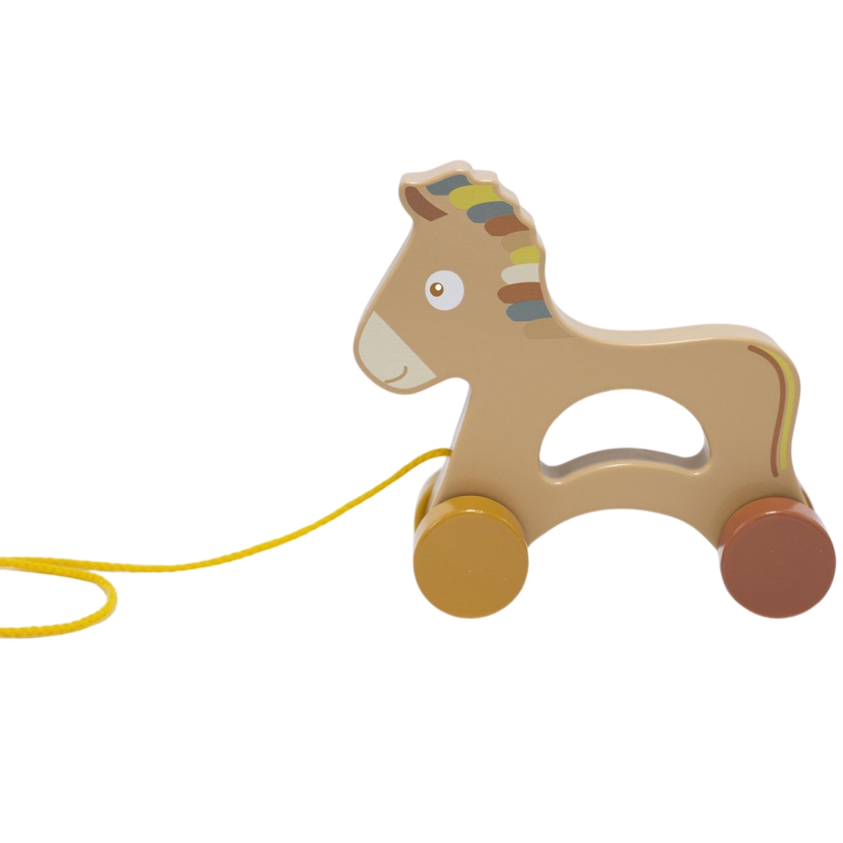 Cheval en bois à tirer