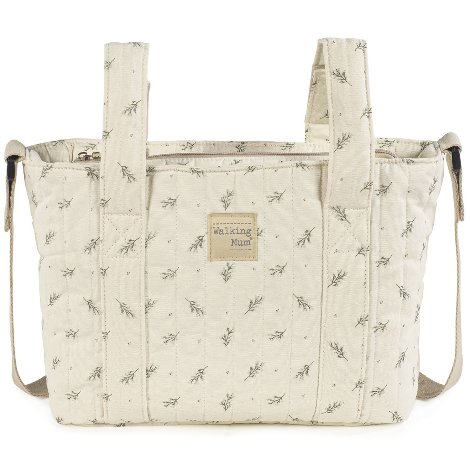Sac à poussette Crossbody Mimosa Vert (Walking Mum) - Image 1
