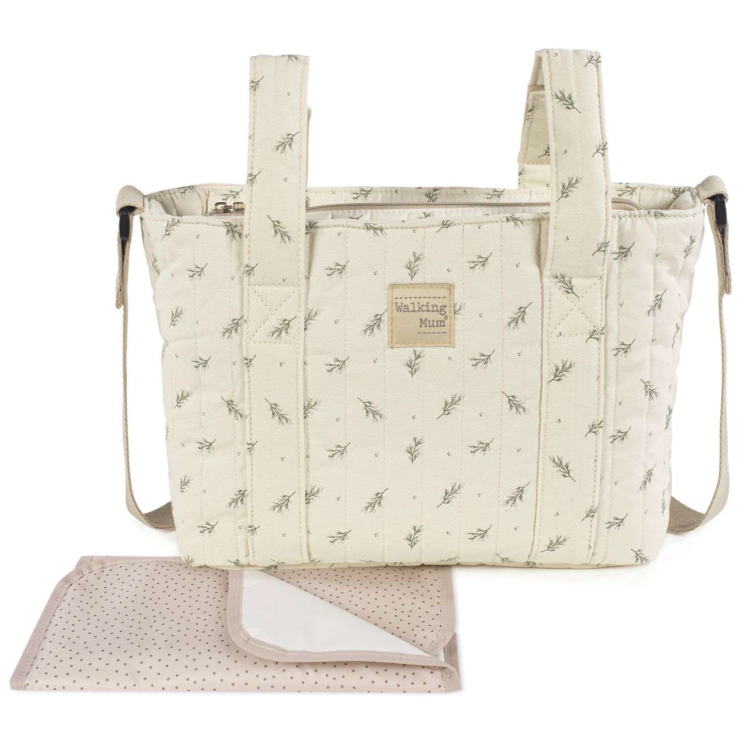 Sac à poussette Crossbody Mimosa Vert (Walking Mum) - Image 3