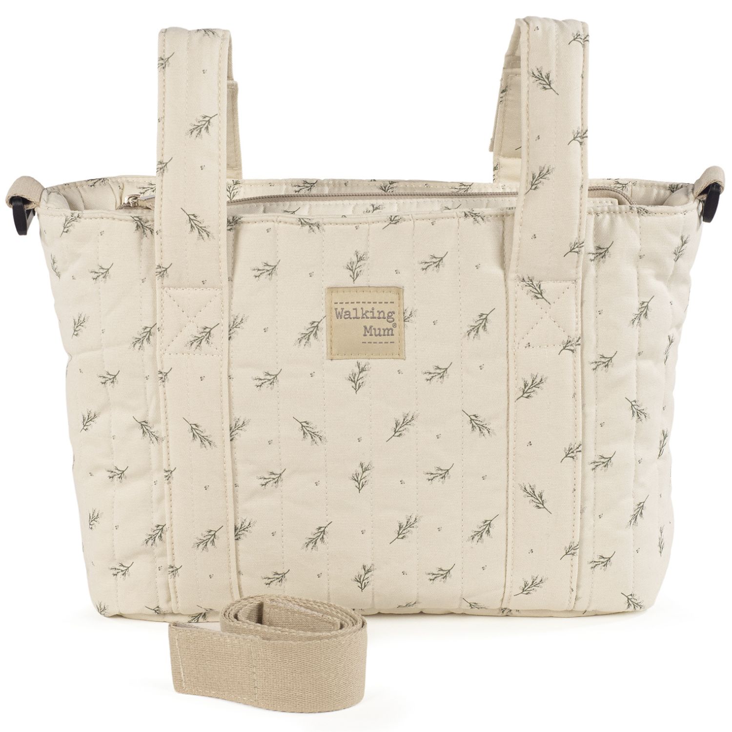 Sac à poussette Crossbody Mimosa Vert (Walking Mum) - Image 5