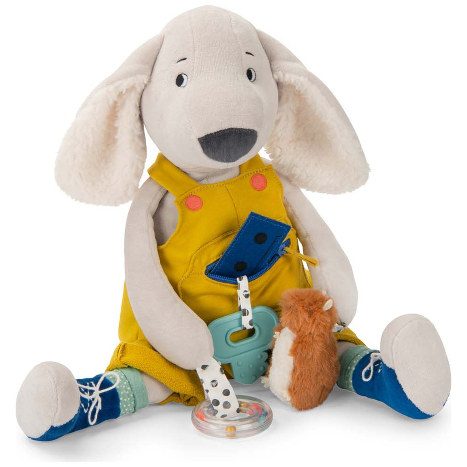 Grand chien Pilou d'activités Puce et Pilou (56 cm)