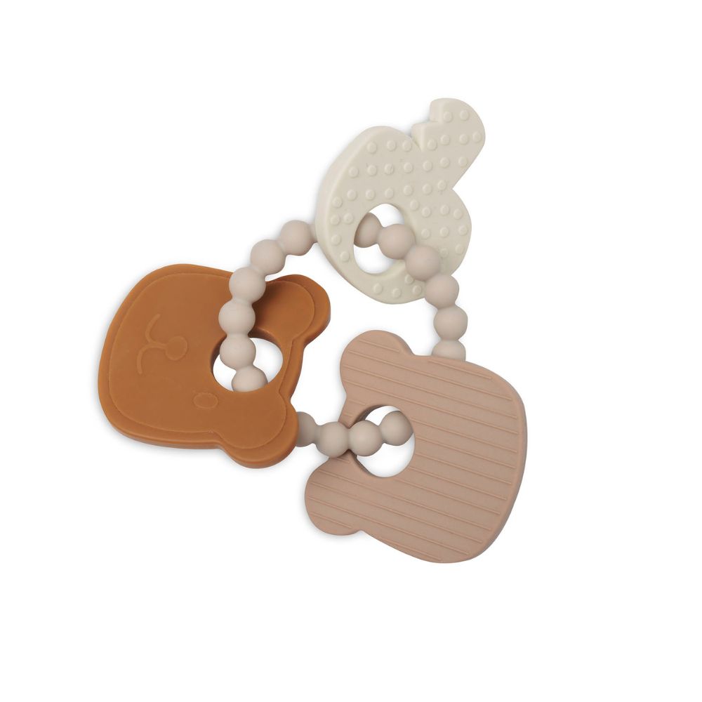 Jollein - Anneau de dentition en Silicone Teddy Bear