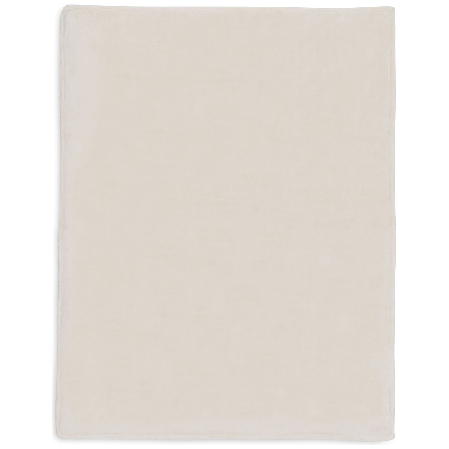 Couverture en polaire Basic Knit Oatmeal (100 x 150 cm) (Jollein) - Image 4