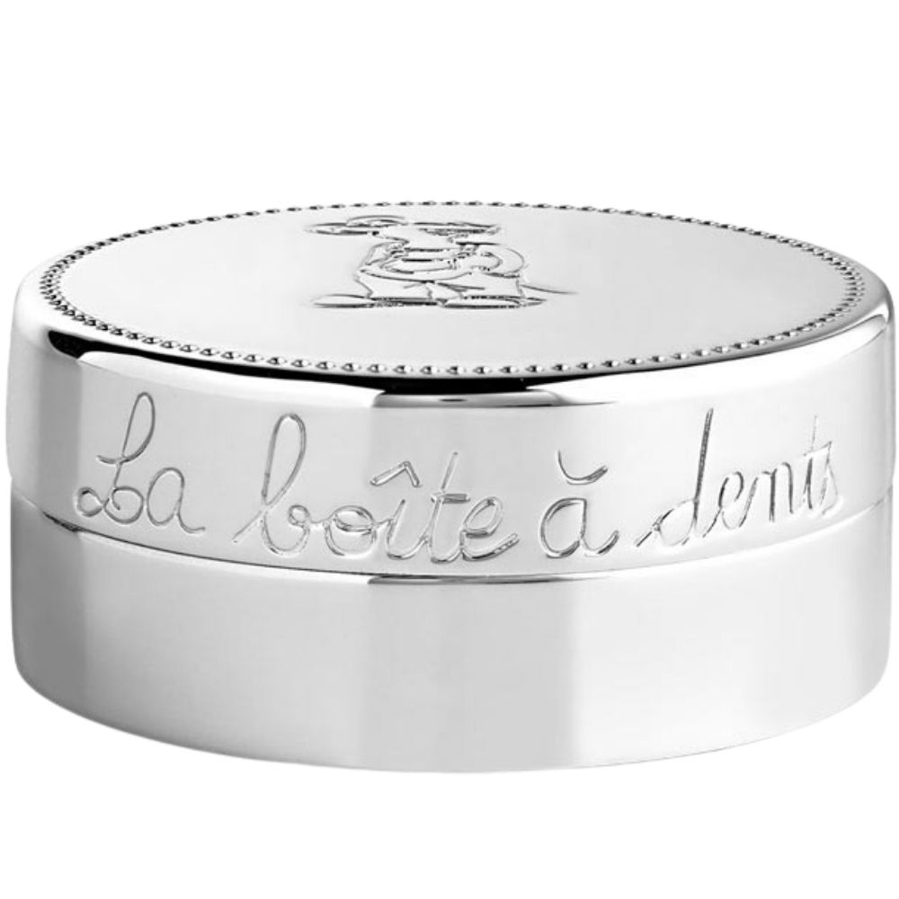 Boîte à dents métal argenté (personnalisable) (ANVIE) - Image 5