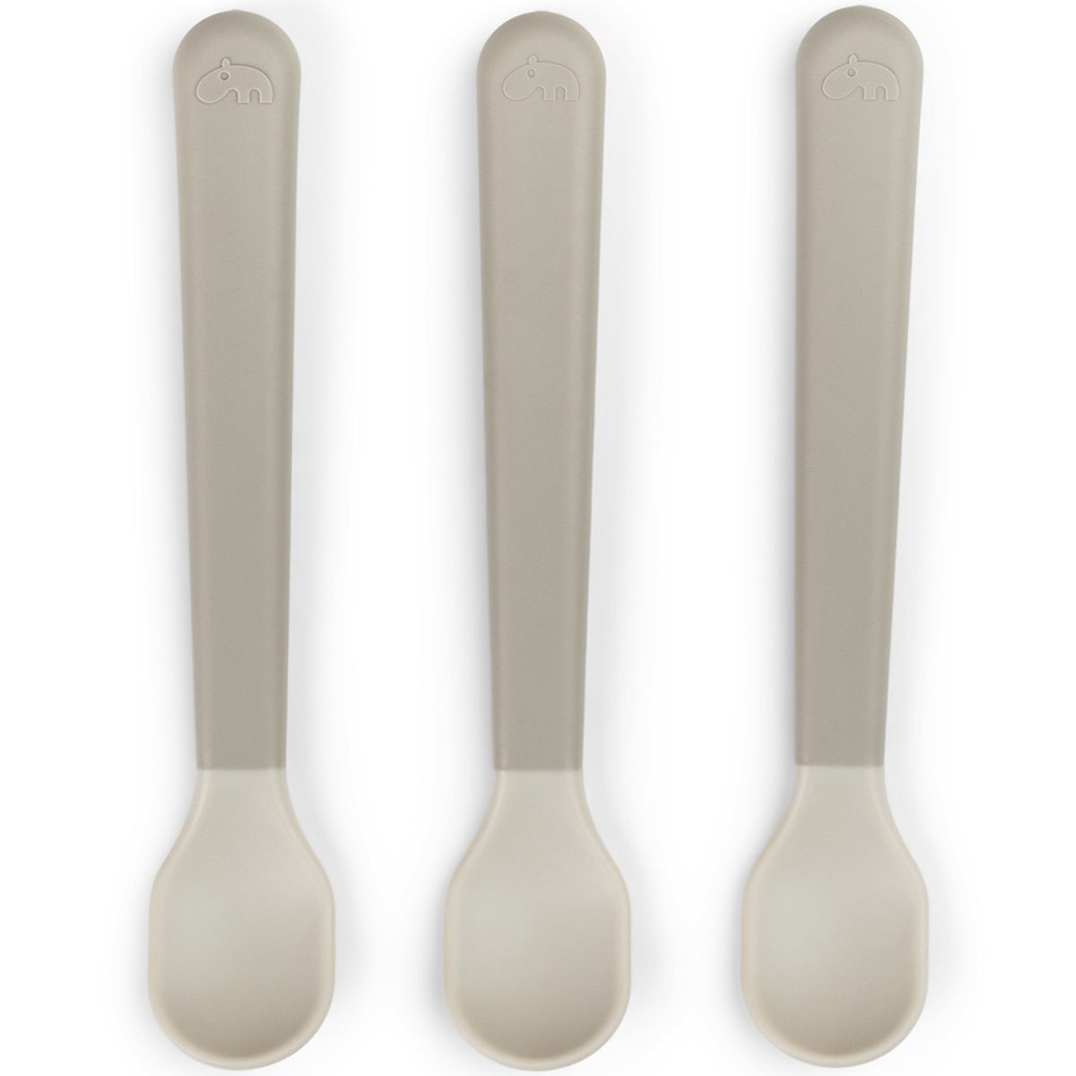 Lot de 3 cuillères bébé Easy-grip sable (Done by deer) - Image 6