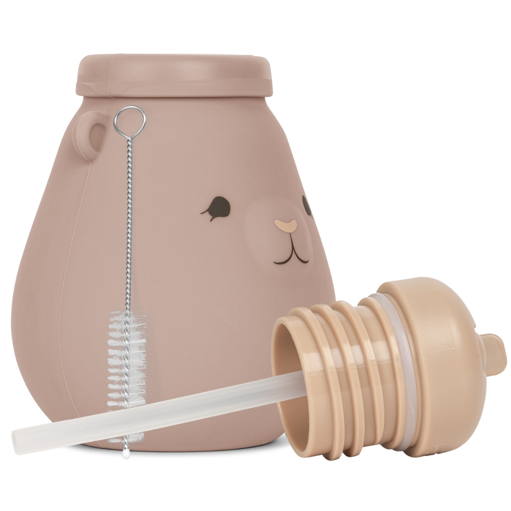 Gourde en silicone Teddy Blush (Konges Slojd) - Image 5