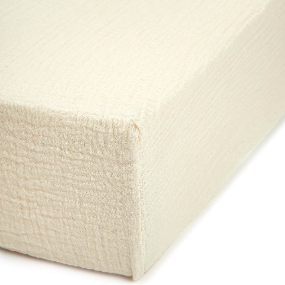 Nobodinoz - Drap housse Natural Wabi-Sabi (70x140 cm)
