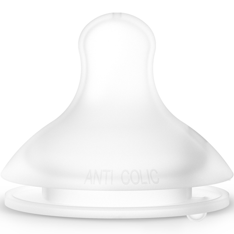 Lot de 2 tétines symétriques SX PRO en silicone débit M (6 mois) (Suavinex) - Image 1