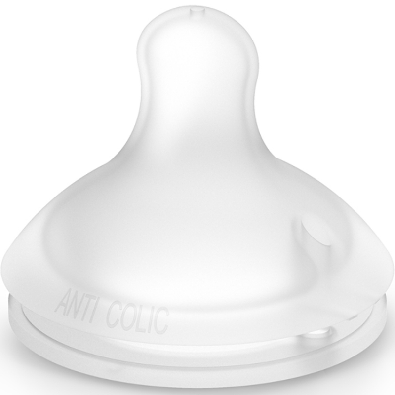 Lot de 2 tétines symétriques SX PRO en silicone débit M (6 mois) (Suavinex) - Image 2