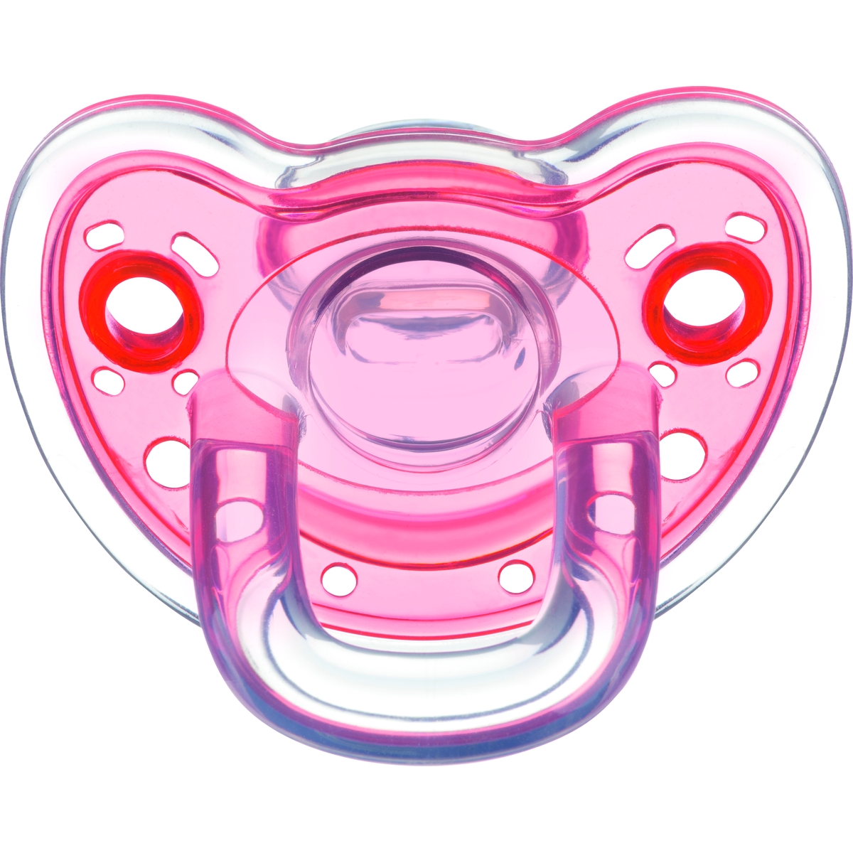 Bébé Confort - Sucette physiologique en silicone transparent (0-6 mois)