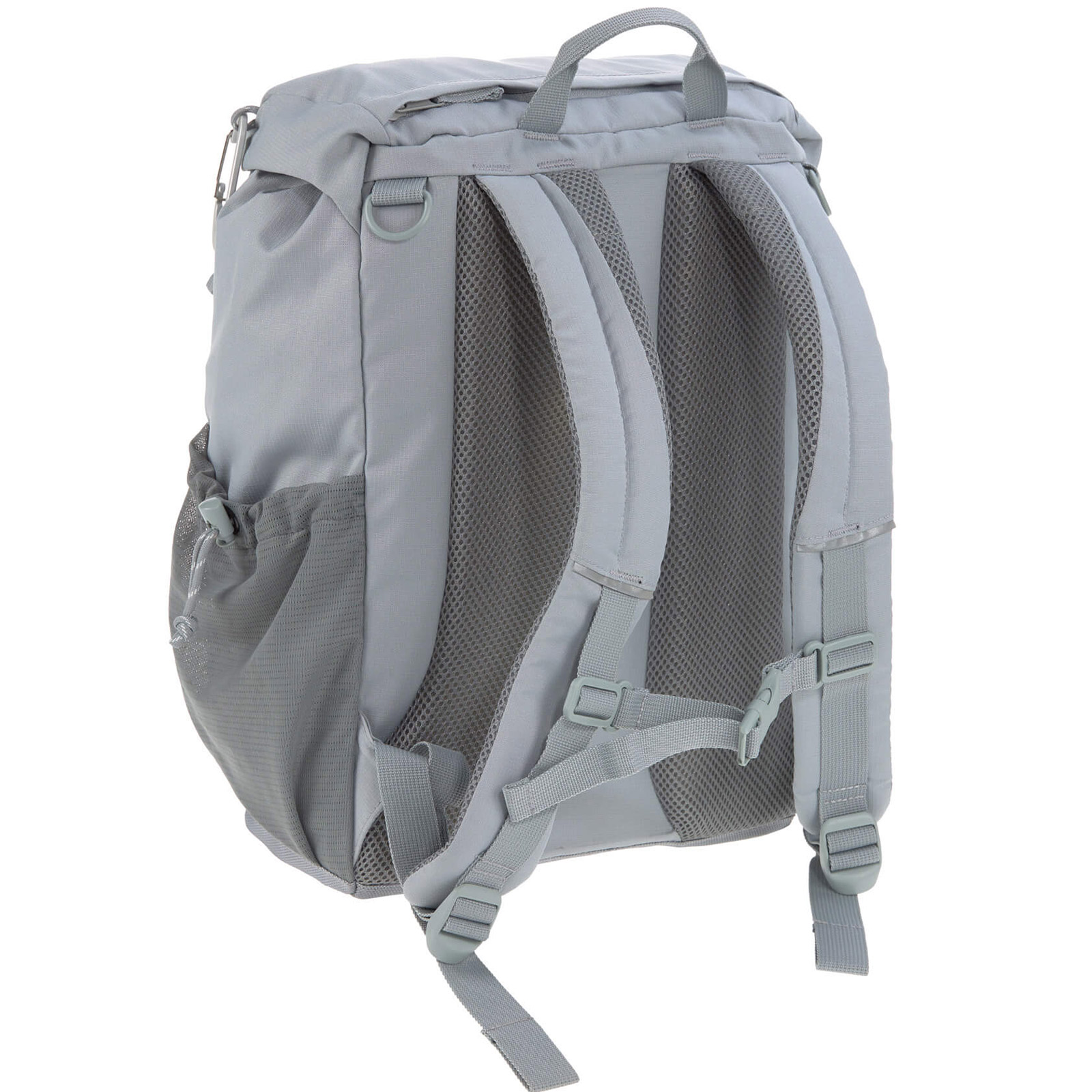 Sac à dos à langer en polyester recyclé gris Outdoor Green Label (Lässig) - Image 4