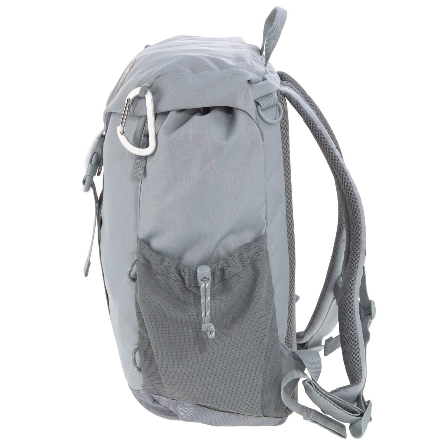 Sac à dos à langer en polyester recyclé gris Outdoor Green Label (Lässig) - Image 5